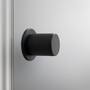Door Knob Set/Linear/Welders Black