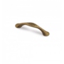 Greep RUSTIC 737 oud messing 137x20mm, hartmaat 96mm