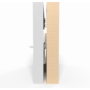 Paneelprofiel aluminium MF625 lengte1250mm, diepte 5.08mm