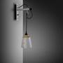 Hooked Wall Small Stone/Brass