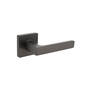 Deurkruk Hera op vierkante rozet 55x55x10 mm antracietgrijs