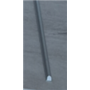 Kofferprofiel 500mm, afgeschuind 45gr.,  geanodiseerd