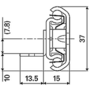 Ladegeleider FINN 3 lengte: 450mm