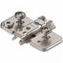 Kruismontageplaat excentrisch met plug 7,5mm middenaanslag