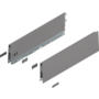 Merivobox zijkant K-hoogte, R+L, 450mm kleur: indium grijs