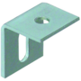 Verbindingshoek 17.5 x 20 x 1.5mm verzinkt
