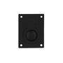 Luikring rechthoekig 65 x 49 mm mat zwart