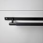 Pull Bar/Plate/Linear/Large 390Mm/Black (Non US)