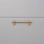Pull Bar/Small 200Mm/7.9 Inches/Cast/Brass
