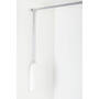 Garderobelift i3 elektrisch 750-1200mm, wit/chroom, 17 kilo