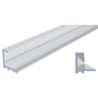 Ocean 1 profielstrip alu geanodiseerd lengte 2500mm v/18mm
