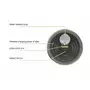 Draadloze oplader, diameter 60mm, chroom/zwart