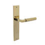 Deurkruk Bau-Stil op schild 245x45 mm blind