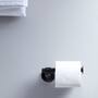 Toilet Roll Holder/Cast /Welders Black