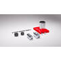 Afstandsring 10mm (als dieptestop) gat 10mm, diameter 22mm