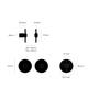 Thumbturn Lock/Linear/Welders Black
