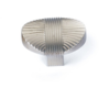 Knop REED nikkel gesatineerd 35x30mm