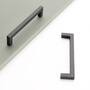 Greep Square glimmend chroom 10x96X106mm