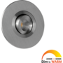 2x Monza rond Alu DTW 3000K-2200K+2x verl+Driver RL dimbaar