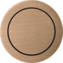 Rond 2.0 Push button 2X- s. trim - light bronze