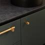 Furniture Knob/Cast/Set Of 2/Brass