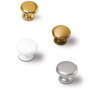 Knop METAL 870 glans chroom 30mm