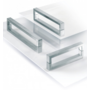 Greep UNIX DUO (paar) geb. RVS 333x25x38 hartmaat 320mm