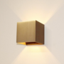 Wandlamp Madrid up/down LICHT BRONS