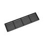 Luchtrooster zwart kunststof 257 x 68mm - 5600mm lucht