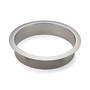 Afvaldoorlaat rond RVS glanzend, boormaat 146mm, geen deksel
