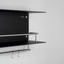 Hanger Shelf/Black/Steel