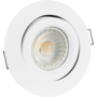 Aosta  kantelbare IP44 inb. spot wit D2W + Triac driver