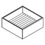 CubiLux vierkant Leder 62 x 150 x 150mm met hoog ringkussen