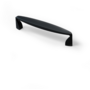 Greep ELBOW mat zwart 208x20x30mm hartmaat 192mm