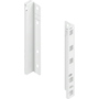 Rugwandhouder Merivobox E- hoogte, L+R, zijdewit