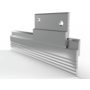 Paneelprofiel aluminium MF375 lengte 2000mm, diepte 6.35mm