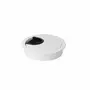 Kabeldoorvoer 60mm aluminium wit geanodiseerd, diepte 22mm