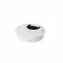Kabeldoorvoer 60mm aluminium wit geanodiseerd, diepte 22mm