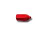 Knop nylon ROOD POTLOOD-vorm 23x51mm