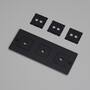 3G Wall Plate/Horizontal/Black