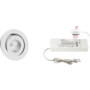 5x Ancona rond wit + 5x verlengsnoer + ZigBee Driver 30W