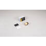 Fixed Door Knob/Single-Sided/Linear/Brass