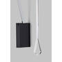 Garderobelift met dubbele soft close 750-1100mm zwart/chroom