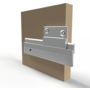 Paneelprofiel aluminium MF375 lengte 2500mm, diepte 6.35mm