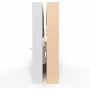 Paneelprofiel aluminium MF375 lengte 2500mm, diepte 6.35mm