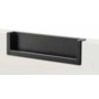 Inlaatgreep 172x44x18mm mat metallic aluminium, hartmaat