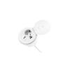 Inbouwmodule QI Power spot witm met Schuko Plug.
