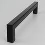 Greep RODAS 15x392x407mm mat zwart