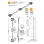 Deurspanner TN103 H = 2329mm VE=25, in te korten tot 1980mm