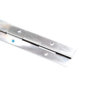 Pianoscharnier 32mm vernikkeld dikte 0.7mm, lengte 1000mm